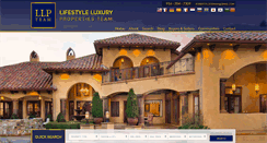 Desktop Screenshot of lifestyleluxurypropertiesteam.com