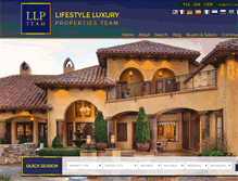 Tablet Screenshot of lifestyleluxurypropertiesteam.com